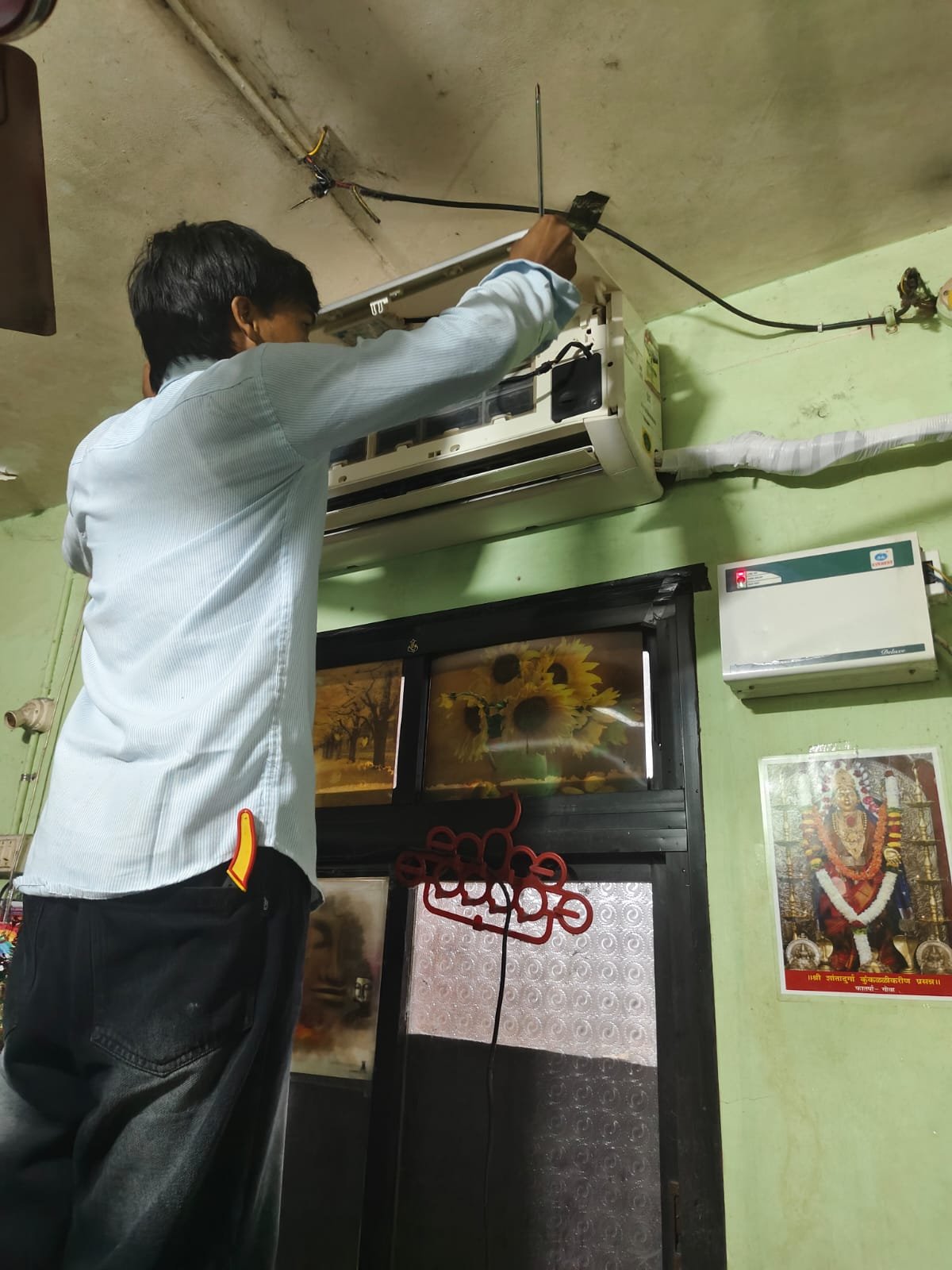 AC repair work