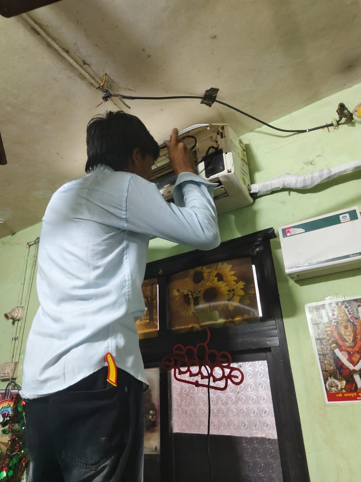 AC deep cleaning